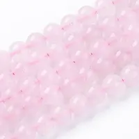 Natural Rose Quartz Bead Strands