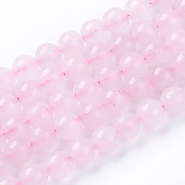 Natural Rose Quartz Bead Strands