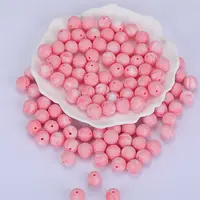 Round Silicone Focal Beads