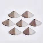 Resin & Walnut Wood Pendants