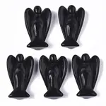 Natural Obsidian Angel Decor Healing Stones
