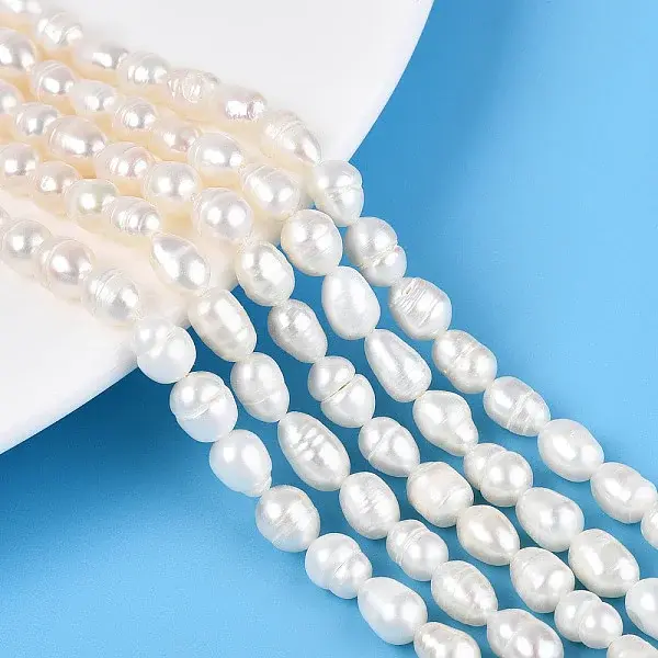 Natural Cultured Freshwater Pearl Beads Strands