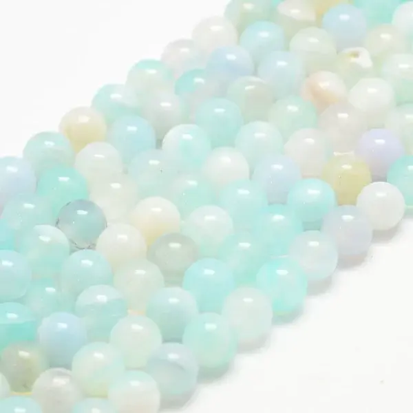 Natural Striped Agate/Banded Agate Bead Strands