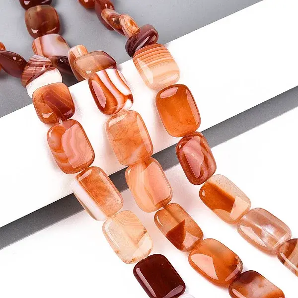 Natural Agate Beads Strands