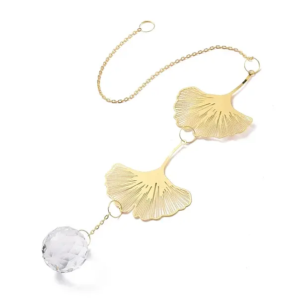 Faceted Glass Sun Catcher Pendant Decorations