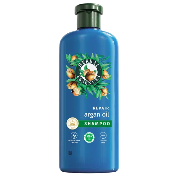 HERBAL ESSENCES Argan Oil Repair, Šampon na poškozené vlasy 350 ml