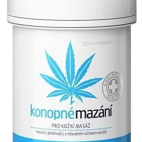 MEDICPROGRESS Konopné mazání Extra chladivé 250 ml