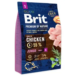 Brit Premium by Nature Junior S 3 kg | Granule pro psy | P57032
