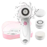 TOUCHBEAUTY Čistící kartáč na pleť 3v1 růžový 0759A