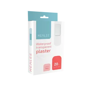 HEALEE Voděodolná průhledná náplast 72x19 mm 20 ks