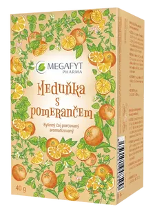 MEGAFYT Meduňka s pomerančem 20 x 2 g