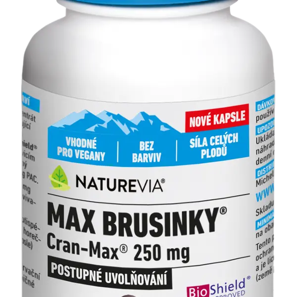 NATUREVIA Max Brusinky Cran-Max 90 kapslí