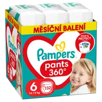 PAMPERS Active Baby Pants Kalhotkové plenky vel. 6, 14-19 kg, 132 ks