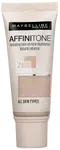 MAYBELLINE NEW YORK Affinitone krycí hydratační make-up s vitaminem E 24 Golden Beige 30 ml