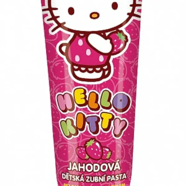 HELLO KITTY Zubní pasta bez parabenů s xylitolem 75 ml