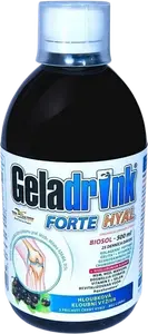 GELADRINK Forte HYAL biosol černý rybíz 500 ml