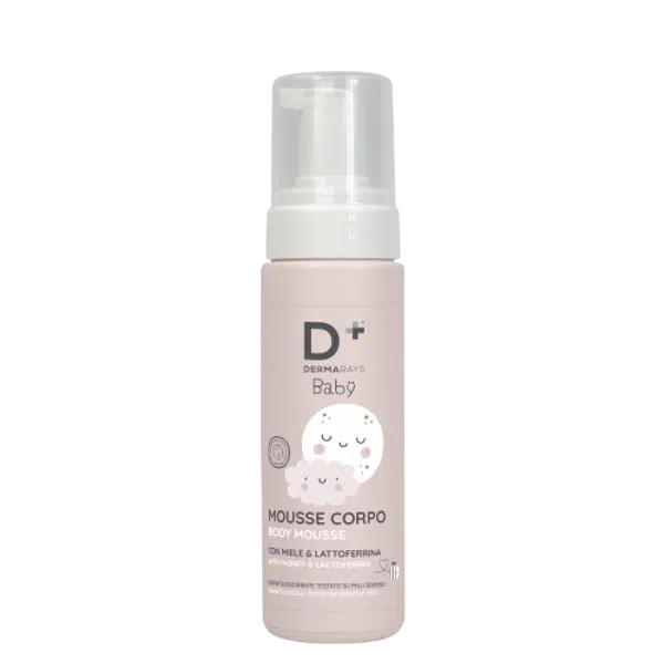 DERMARAYS BABY tělová mycí pěna pro děti 180 ml