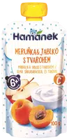 HAMÁNEK kapsička Meruňka a jablko s tvarohem 100 g
