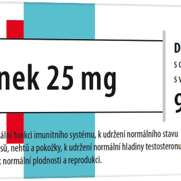 GENERICA Zinek 25 mg 90 tablet