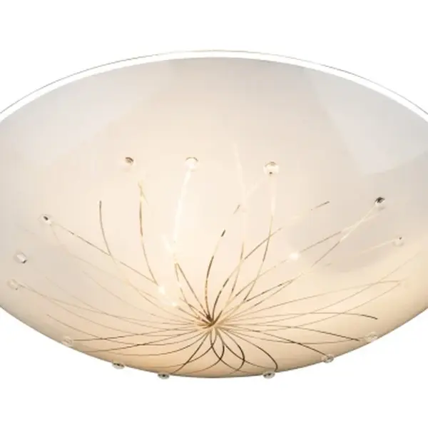 Stropní osvětlení Calimero I 40 cm, dekorační kamínky