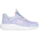 Skechers BOUNDER - SIMPLE CUTE Dívčí vycházková obuv, fialová, velikost