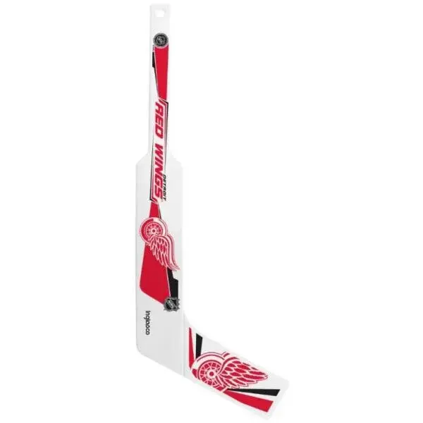 INGLASCO DETROIT RED WINGS NHL Mini hokejka, bílá, velikost