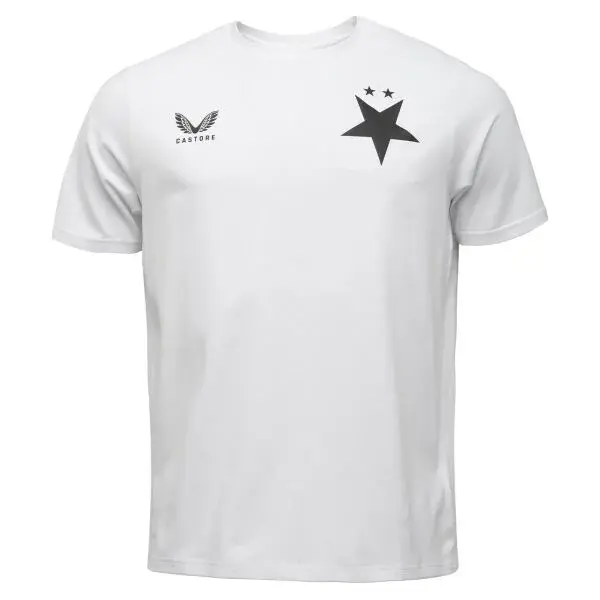 CASTORE SK SLAVIA PRAGUE TRAVEL SS TEE Pánské triko, bílá, velikost XXL