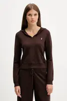 Svetr Juicy Couture dámský, hnědá barva, JCGAS225016