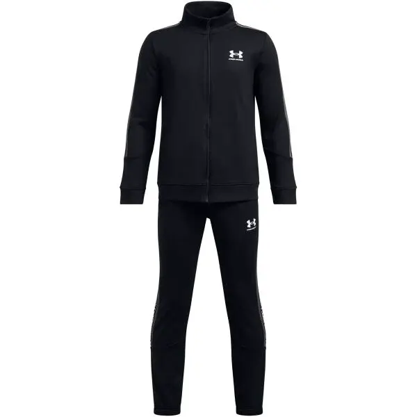 Under Armour ICON KNIT Chlapecká sportovní souprava, černá, velikost M