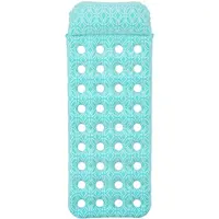 Bestway COMFORT PLUSH FLOATING POOL MAT Nafukovací lehátko, světle modrá, velikost