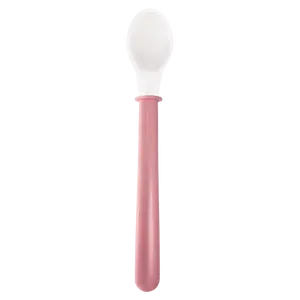CANPOL BABIES Lžička silikonová - růžová