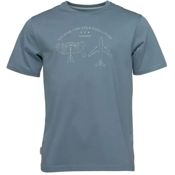 BUSHMAN TIMOR Pánské triko, modrá, velikost