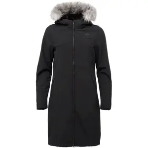 LOAP LUSTRA Dámský softshellový kabát, černá, velikost