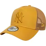 New Era NEW YORK YANKEES MLB LEAGUE ESSENTIAL 9FORTY TRUCKER Kšiltovka, béžová, velikost UNI