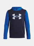 Chlapecká mikina Under Armour UA Rival Flc Cblck Grphc HD-BLU - Kluci