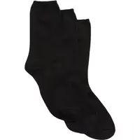 GAP BAS CREW 3PK Dámské ponožky, černá, velikost UNI