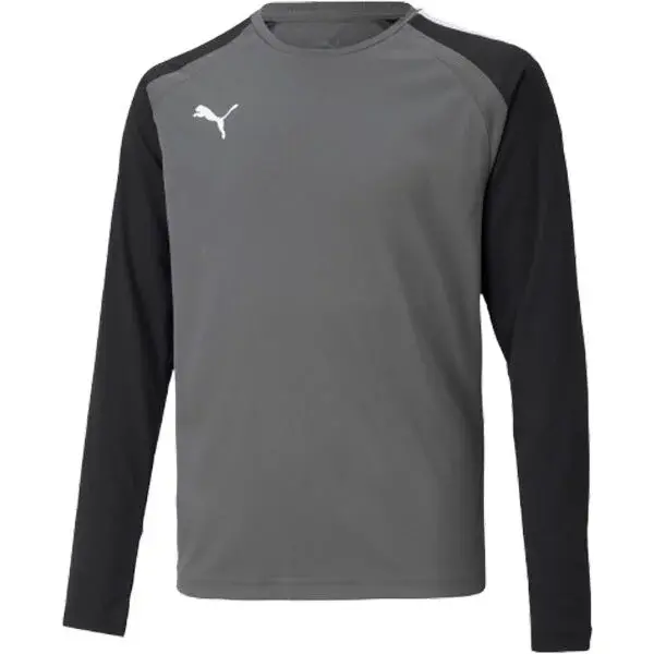 Puma TEAMPACER JERSEY TEE Chlapecké triko, šedá, velikost