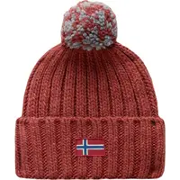 Napapijri SEMIURY 4 Zimní čepice, červená, velikost UNI