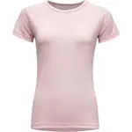 Devold BREEZE MERINO 150 T-SHIRT Dámské triko, růžová, velikost