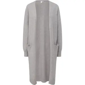 s.Oliver QS CARDIGAN NOOS Pletený kabátek, šedá, velikost