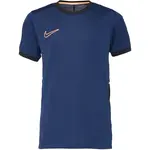 Nike DRI-FIT ACADEMY 25 Dětské fotbalové tričko, tmavě modrá, velikost