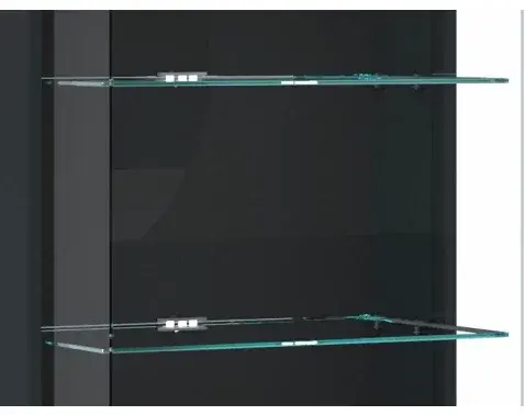 LED osvetlenie pre sklenené police (2 ks) Klip, biele%