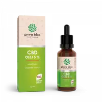 CBD olej 5 % – 10 ml – Green idea