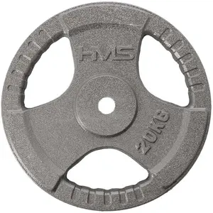 HMS HAMMERTONE 20 KG x 30 MM Litinový kotouč, stříbrná, velikost 20 KG