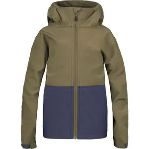 Hannah WAT JR Dětská softshellová bunda, khaki, velikost 122-128
