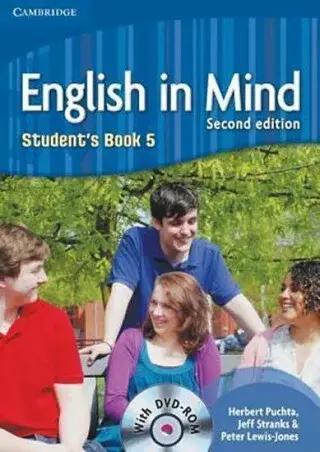 English in Mind Level 5 Students Book with DVD-ROM - Herbert Puchta