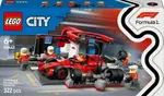 Zastávka v boxech F1® a personál s vozem Ferrari - Lego City (60443)