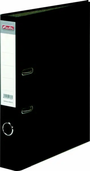 Herlitz - Pořadač A4/5 cm, černý mramorový