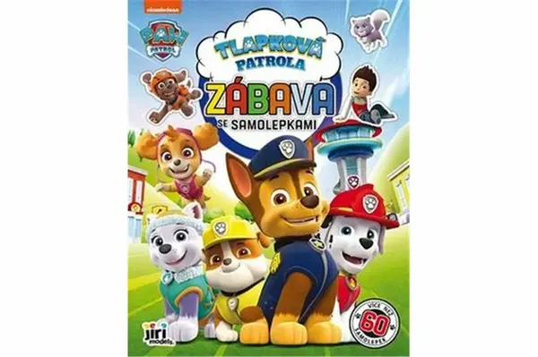 Zábava se samolepkami - Tlapková patrola - kolektiv autorů