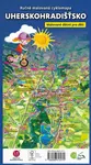 Ručně malovaná cyklomapa Uherskohradišťsko